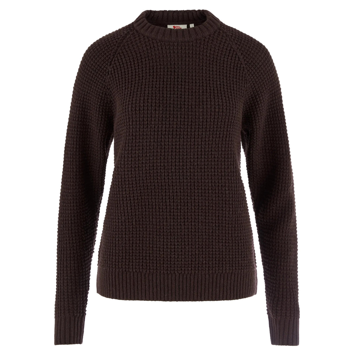 Fjällräven Övik Waffle Strik - Dame - Black Oak