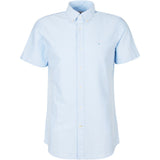 Barbour Oxtown S/S Skjorte  Herreskjorte - Sky