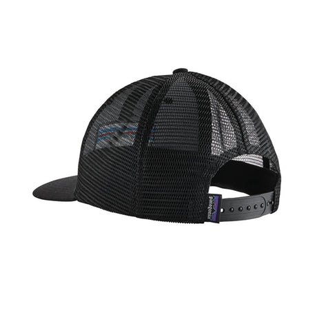 Patagonia P-6 Logo Trucker Kasket - Black - One Size