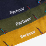 Barbour Pheasant Sokker Gaveæske - Herre - Forest Mist