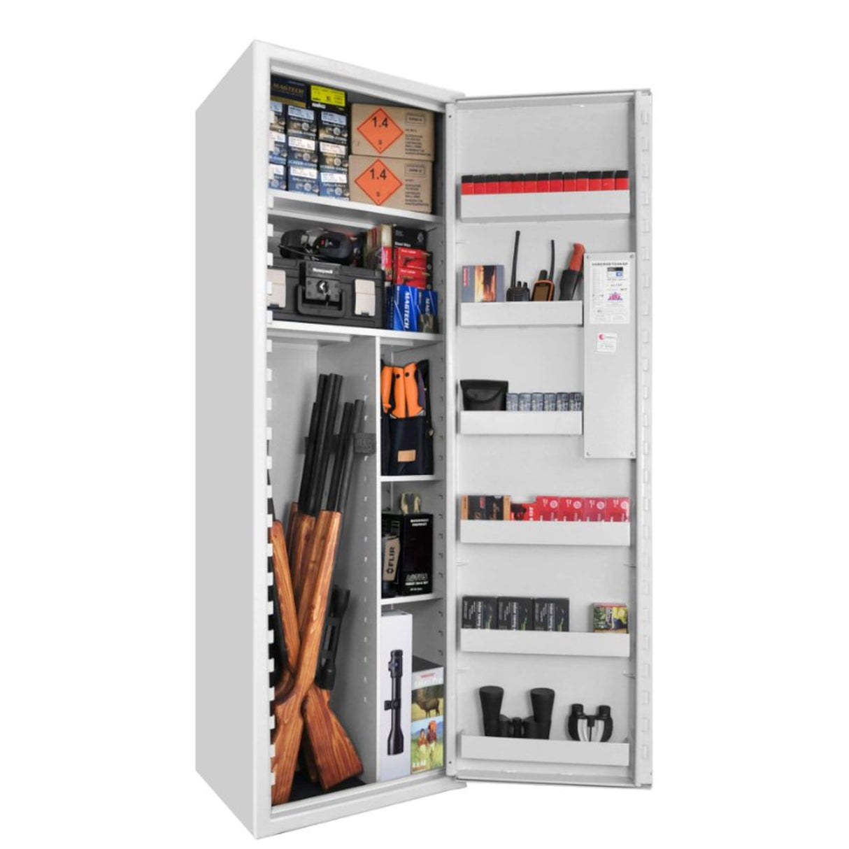 Guntex SP88XLE Våbenskab til 9 våben - Grå