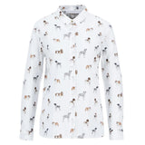 Barbour Safari Relaxed L/S Skjorte - Dame - Dog Print