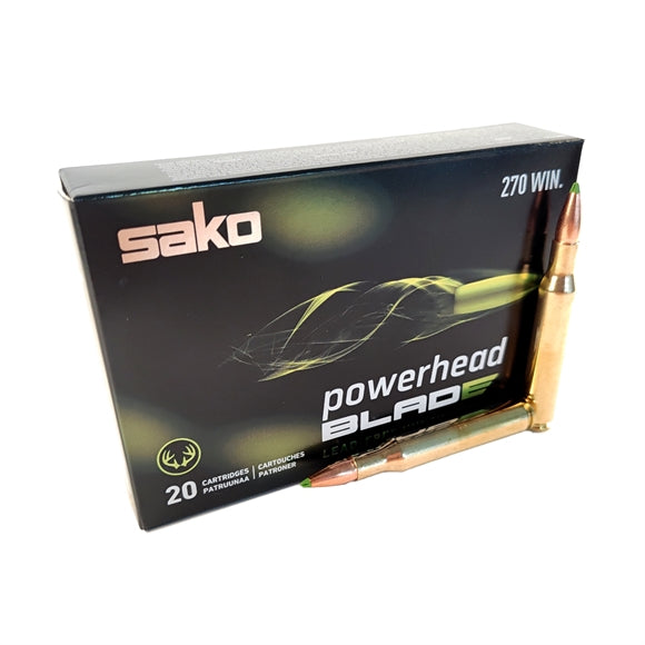 Sako Powerhead Blade Riffelpatroner - Kal. 270 Win.