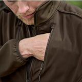 Härkila Scandinavian Softshell Jakke - Herre - Willow Green/Shadow Brown