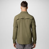Columbia Skien Valley L/S Skjorte - Herre - Stone Green