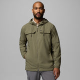 Columbia Skien Valley Hooded L/S Skjortejakke - Herre - Stone Green