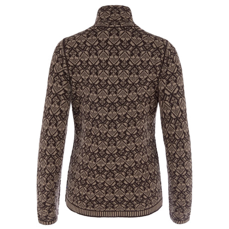 Fjällräven Snow W Cardigan - Damestrik - Suede Brown