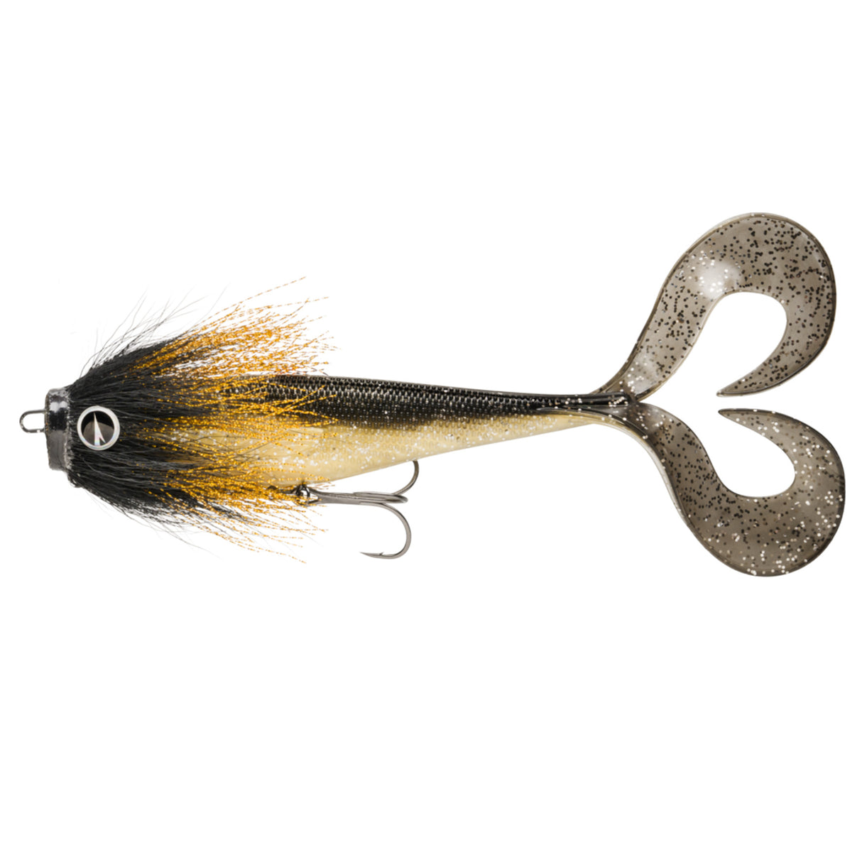 Rapala Soft Olio Prerigged Softbait - Black Widow