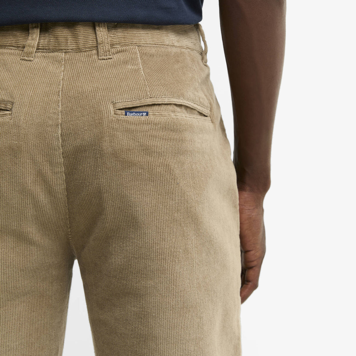 Barbour Stretch Cord Tailored Fløjlsbuks - Herre - Washed Stone