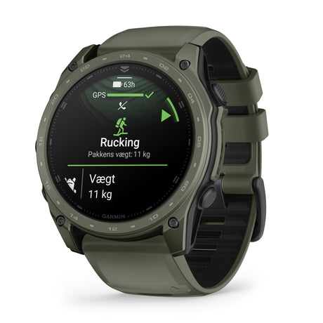 Garmin Tactix® 8 Cerakote Taktisk Smartwatch - AMOLED - 51 mm - Olive Drab