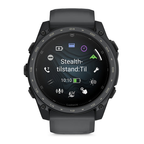 Garmin Tactix® 8 Cerakote Taktisk Smartwatch - AMOLED - 51 mm - Slate Grey