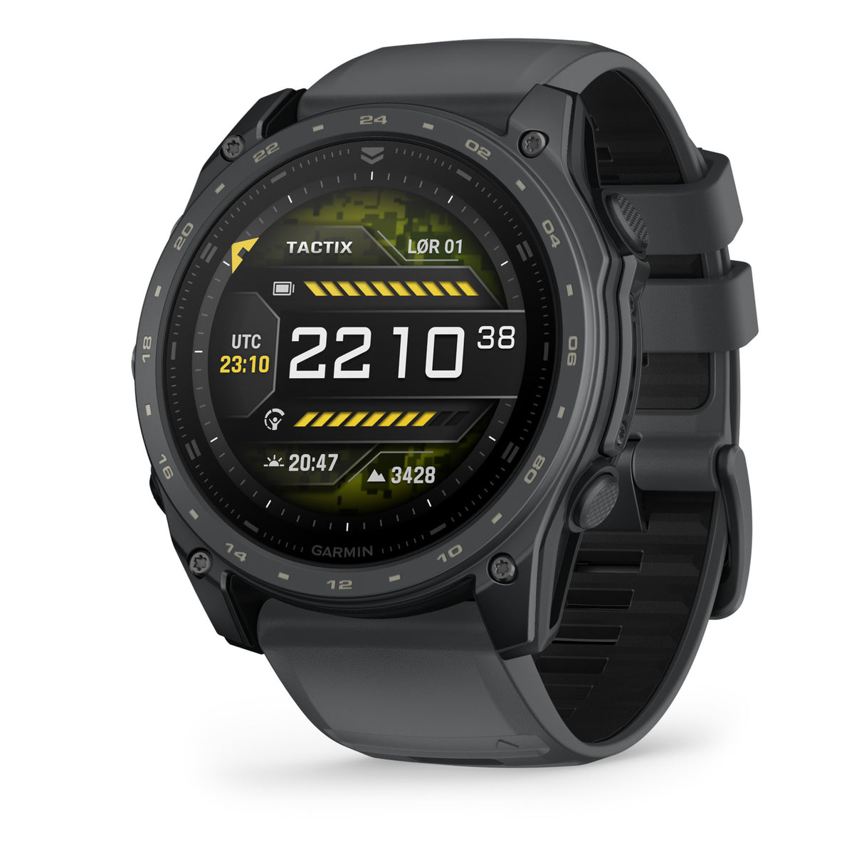 Garmin Tactix® 8 Cerakote Taktisk Smartwatch - AMOLED - 51 mm - Slate Grey