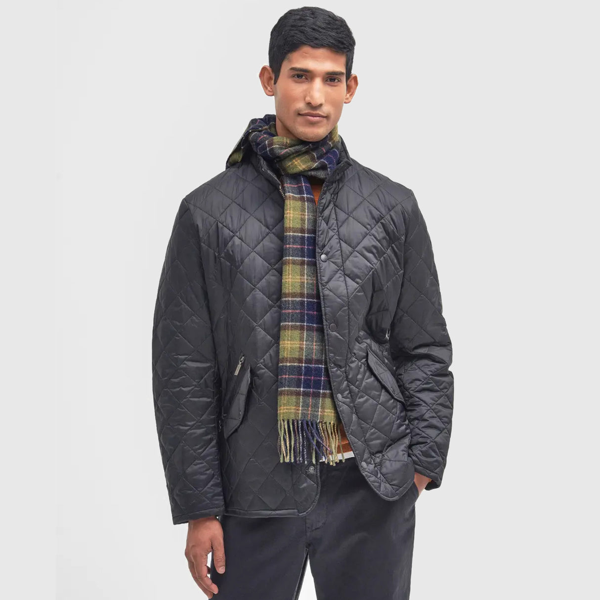 Barbour Tartan Lambswool Tørklæde - Unisex - Classic Tartan