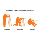 Primos Trigger Stick 3-benet Skydestok - Gen. 3