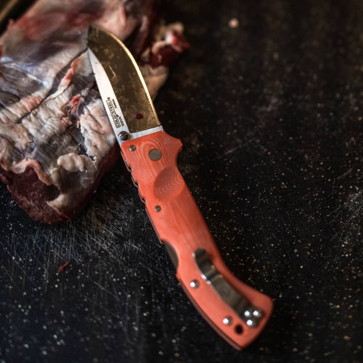 Cold Steel Ultimate Hunter Foldekniv - Orange