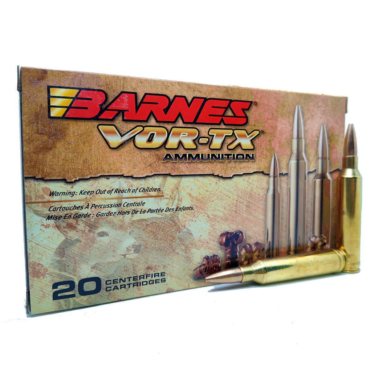 Barnes VOR-TX Riffelpatroner - Kal. 7 mm Rem. Mag.