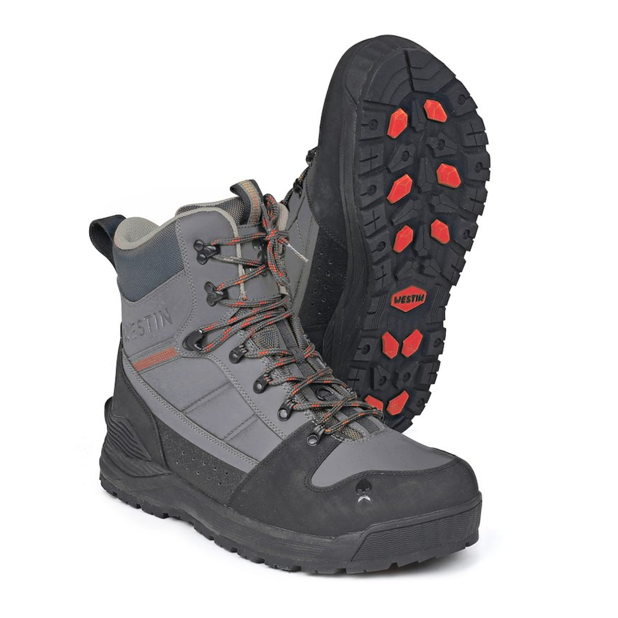 Westin W6 Vadestøvle - Profilsål - Dark Shadow