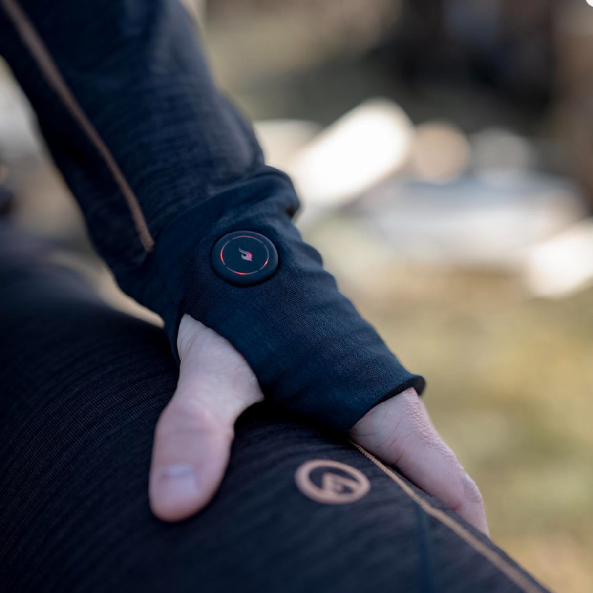 HappyHot Yukon Crew Varmeundertrøje - Herre - Sort