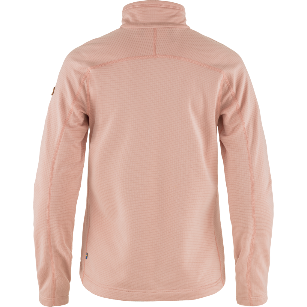 Fjällräven Abisko Lite Fleece Jacket W - Dame Fleecetrøje - Chalk Rose