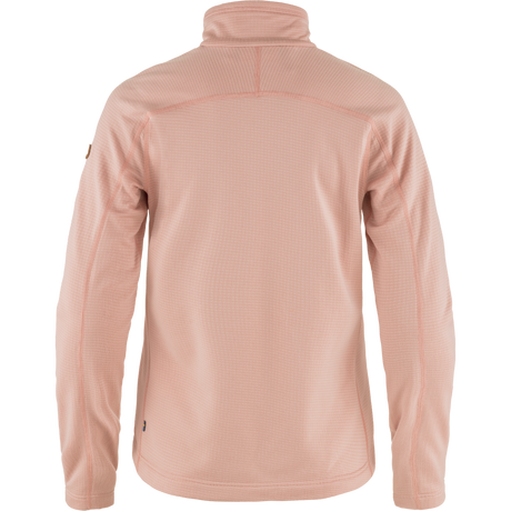 Fjällräven Abisko Lite Fleece Jacket W - Dame Fleecetrøje - Chalk Rose