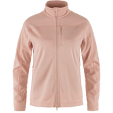 Fjällräven Abisko Lite Fleece Jacket W - Dame Fleecetrøje - Chalk Rose