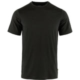 Fjällräven Abisko Wool SS M T-Shirt - Herre - Sort