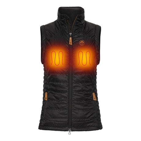 Happyhot Alaska Deluxe Varmevest - Dame - Sort