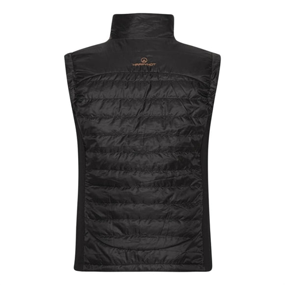 Happyhot Alaska Deluxe Varmevest - Herre - Sort
