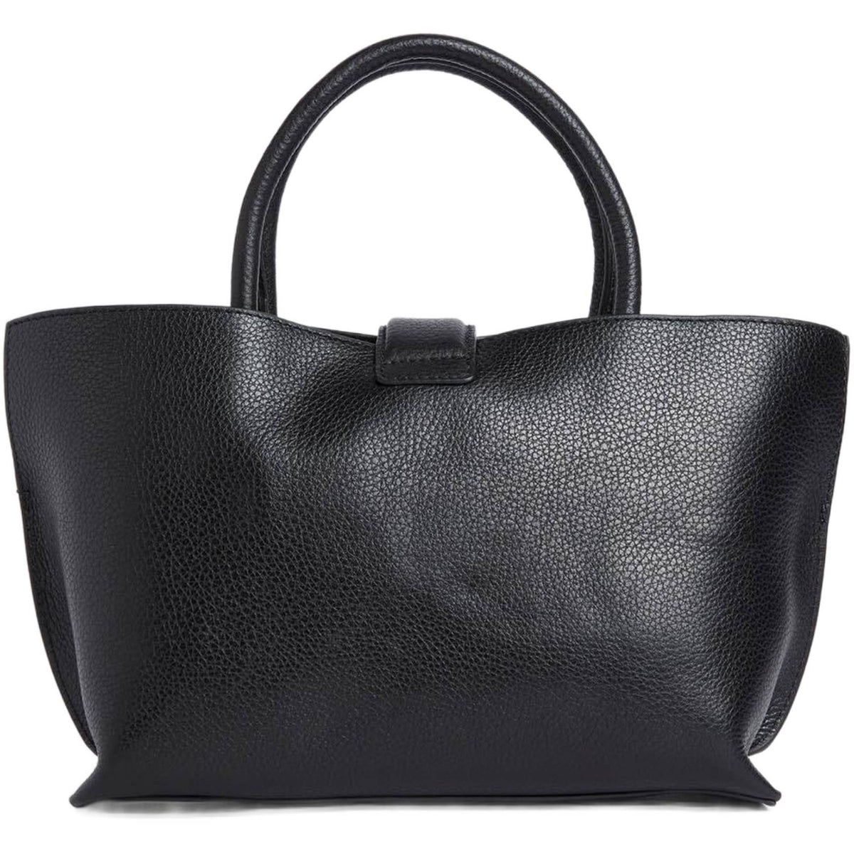 Barbour Alder Mini Leather Tote Taske - Dame - Sort