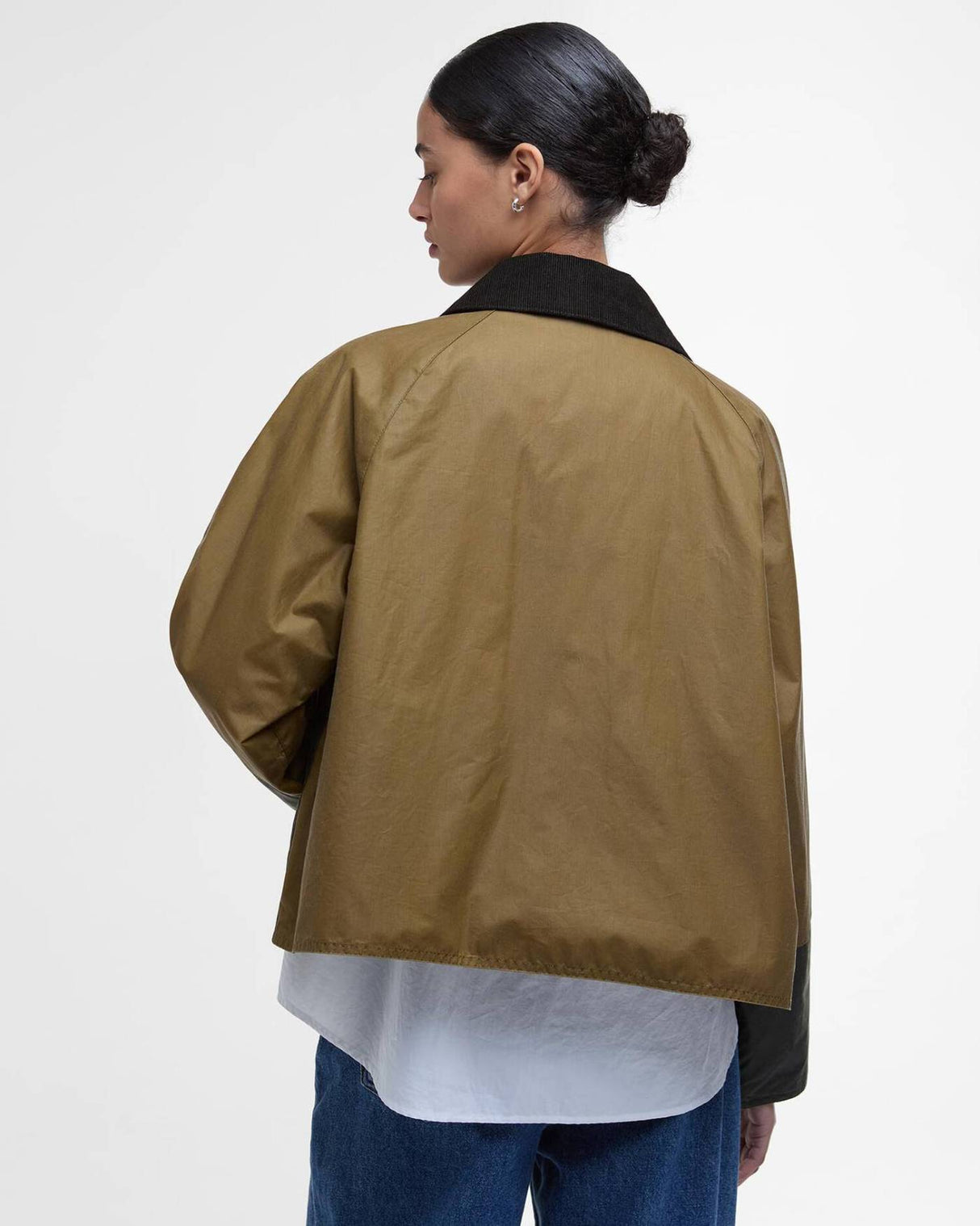 Barbour Alma Wax Jakke - Dame - Sand/Archive Olive/Beech/Ancient