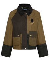 Barbour Alma Wax Jakke - Dame - Sand/Archive Olive/Beech/Ancient