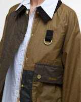 Barbour Alma Wax Jakke - Dame - Sand/Archive Olive/Beech/Ancient