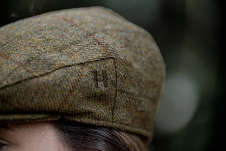 Härkila Badanloch Flat Cap Herre - Golden Willow