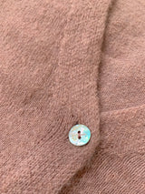 Kopenhaken Balvi Short Sleeve Cardigan - Dame - Fawn