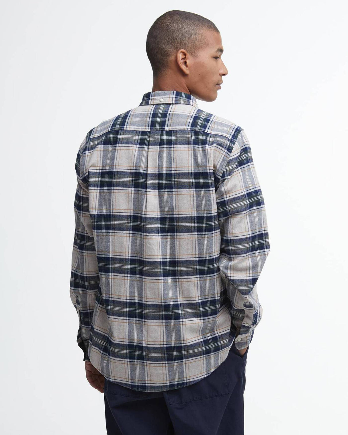 Barbour Betsom Tailored Skjorte - Herre - Stone Marl