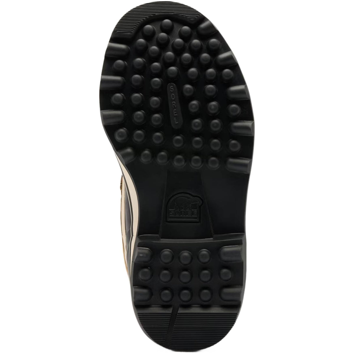 Sorel Big Kids Caribou™ WP Vinterstøvle - Børn - Caribou Buff/Black