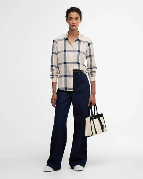 Barbour Bredon Check Skjorte - Dame - Cherry Blossom Tartan