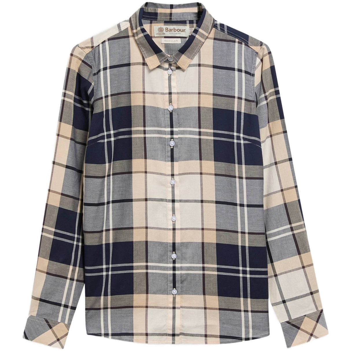 Barbour Bredon Regular Skjorte - Dame - Lt Birchwood Tartan
