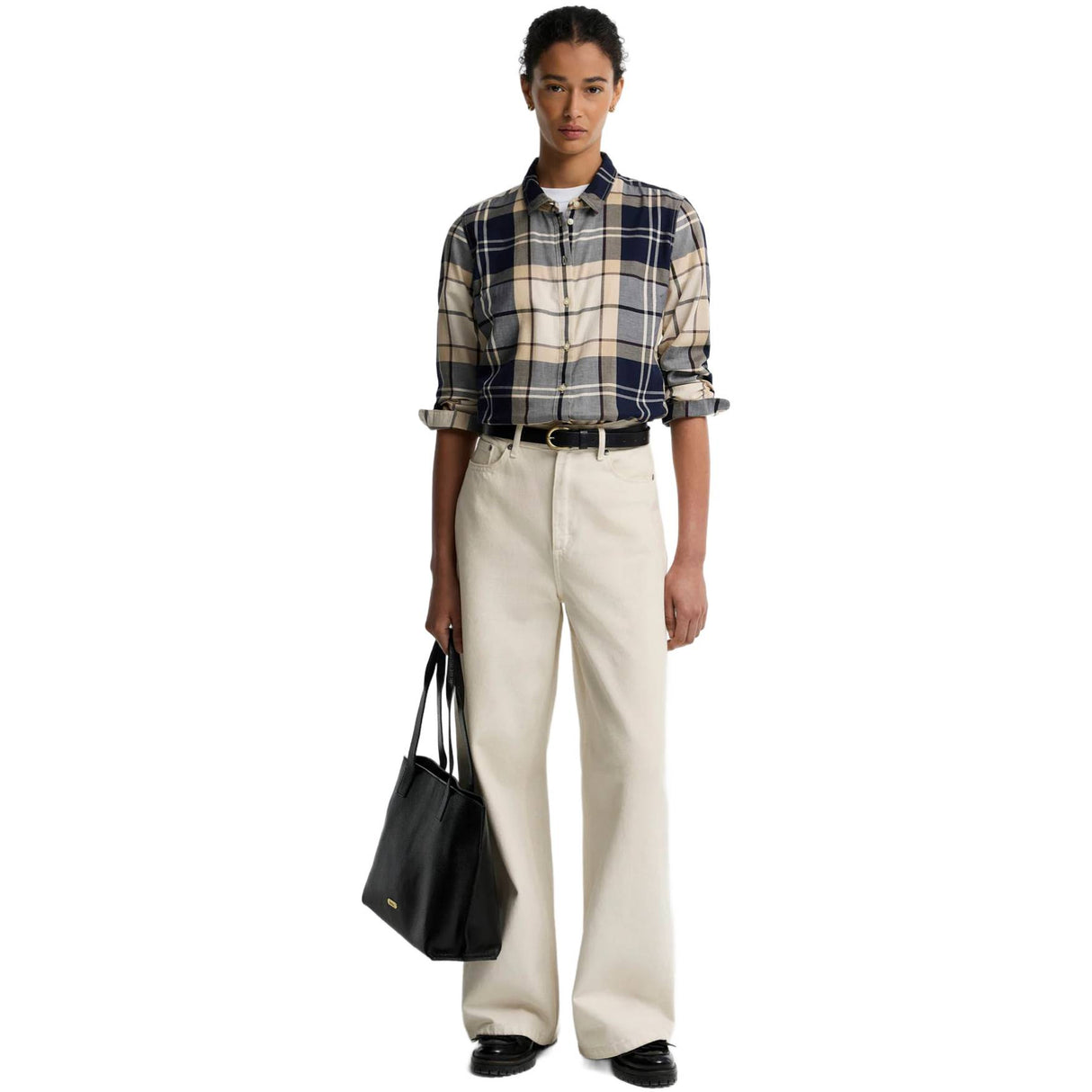 Barbour Bredon Regular Skjorte - Dame - Lt Birchwood Tartan