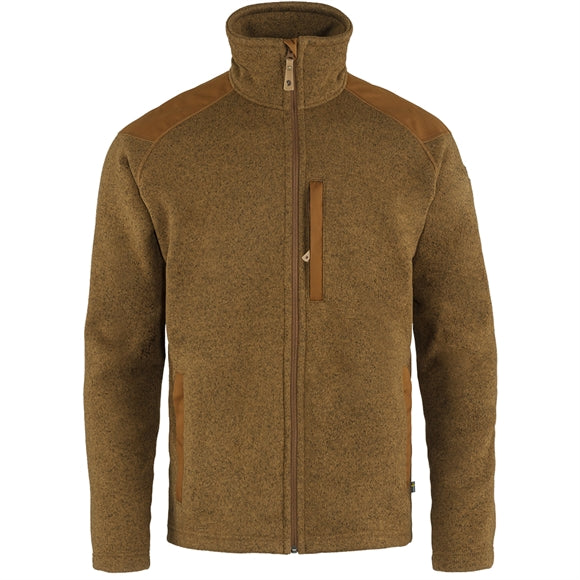 Fjällräven Buck Fleece M - Herre fleecetrøje - Chestnut