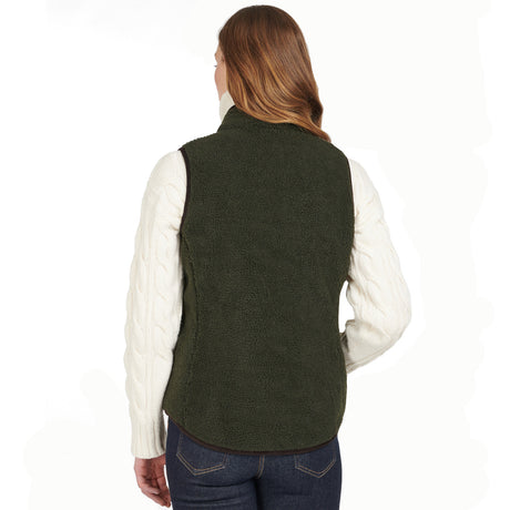Barbour Burford Fleecevest - Dame - Olive