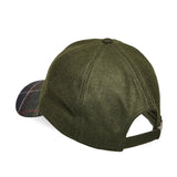 Barbour Roker Sports Kasket - Unisex - One Size - Forest Green/Classic Tartan