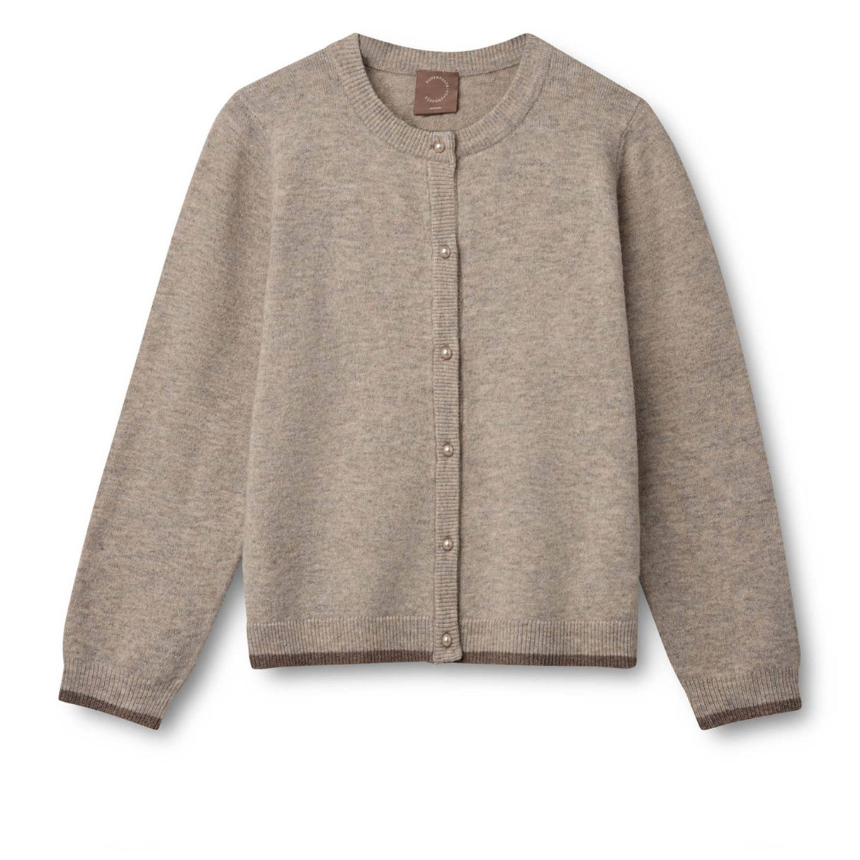 Kopenhaken Carla Solid LS Cardigan - Dame - Savannah Tan