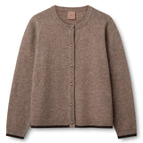 Kopenhaken Carla Solid LS Cardigan - Dame - Slate Black