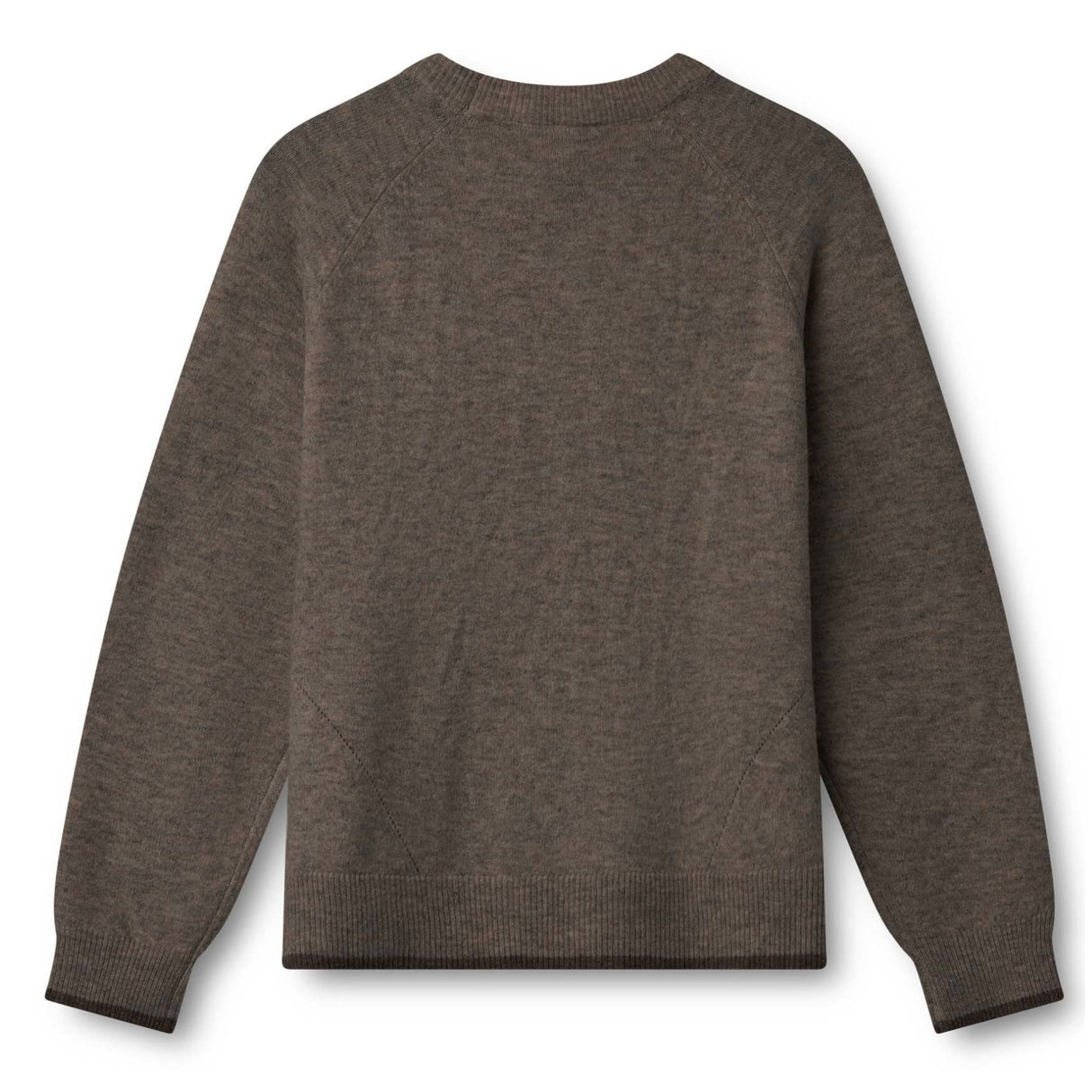 Kopenhaken Carla Solid L/S O-Neck strik - Dame - Slate Black