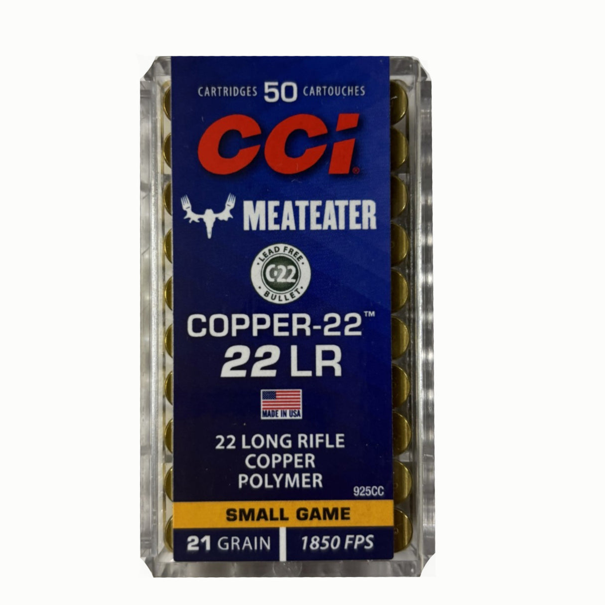 CCI Copper-22 Salonpatroner - Kal. 22 LR