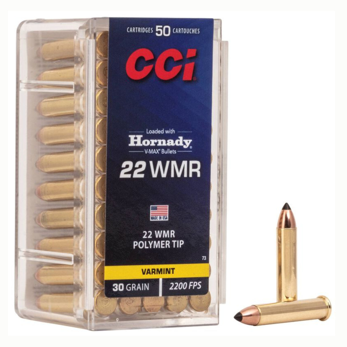 CCI Varmint Salonpatroner - Kal. 22 WMR