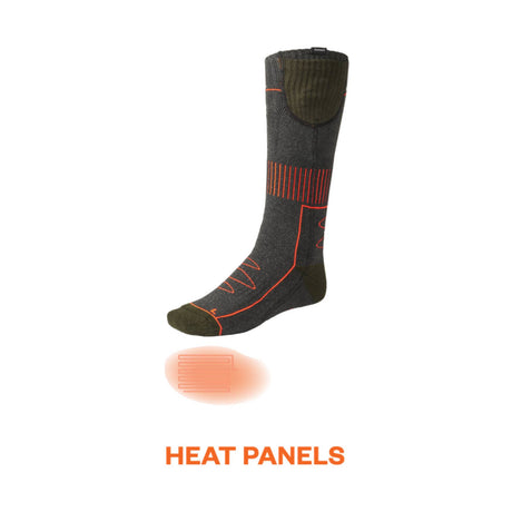 Seeland Celcius Heat Varmesok - Pine Green Melange