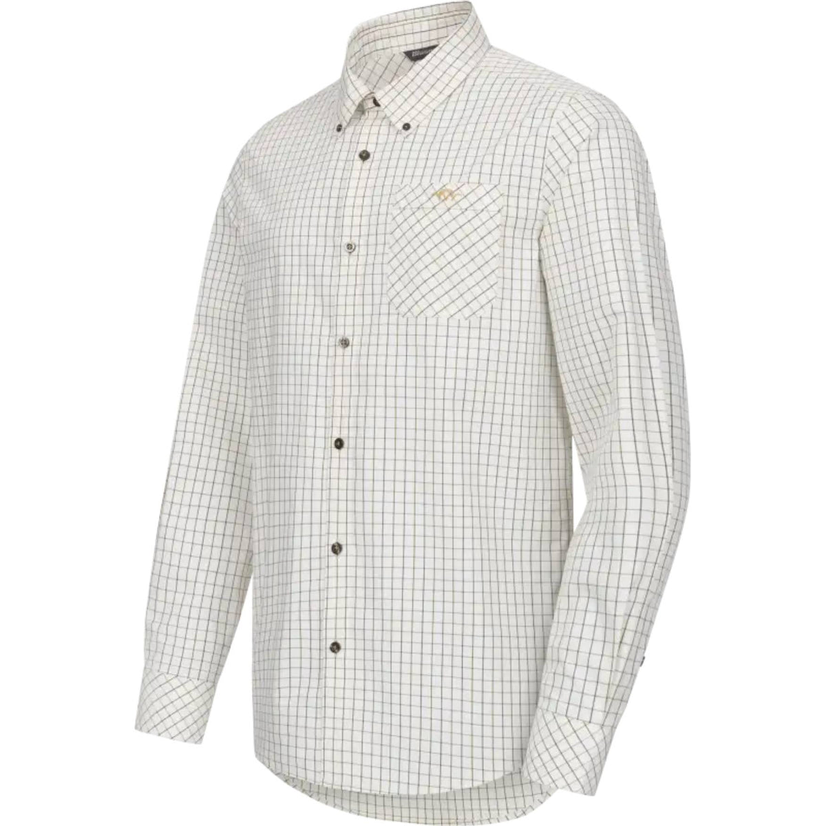 Blaser Chris Skjorte - Herre - Creme/Brown
