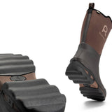 Rouchette Clean Garden Half Gummistøvle - Unisex - Brown